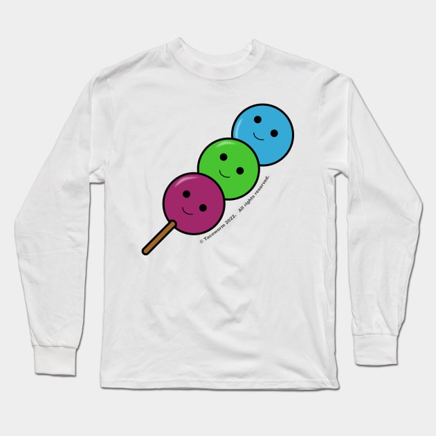 Dango Long Sleeve T-Shirt by Tacoworm